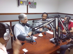 Eduardo Estrella en programa Conversando con la Gente - Puerto Plata