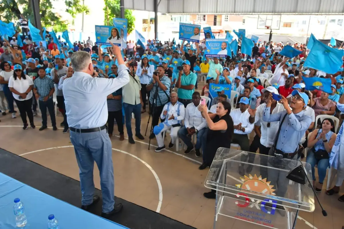 Partido DXC apoyando la Reelección de Luis Abinader